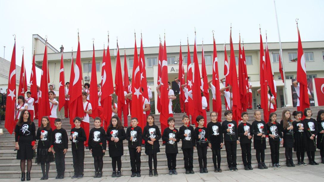 10 Kasım Atatürkü Anma Günü Çelenk Sunma Töreni