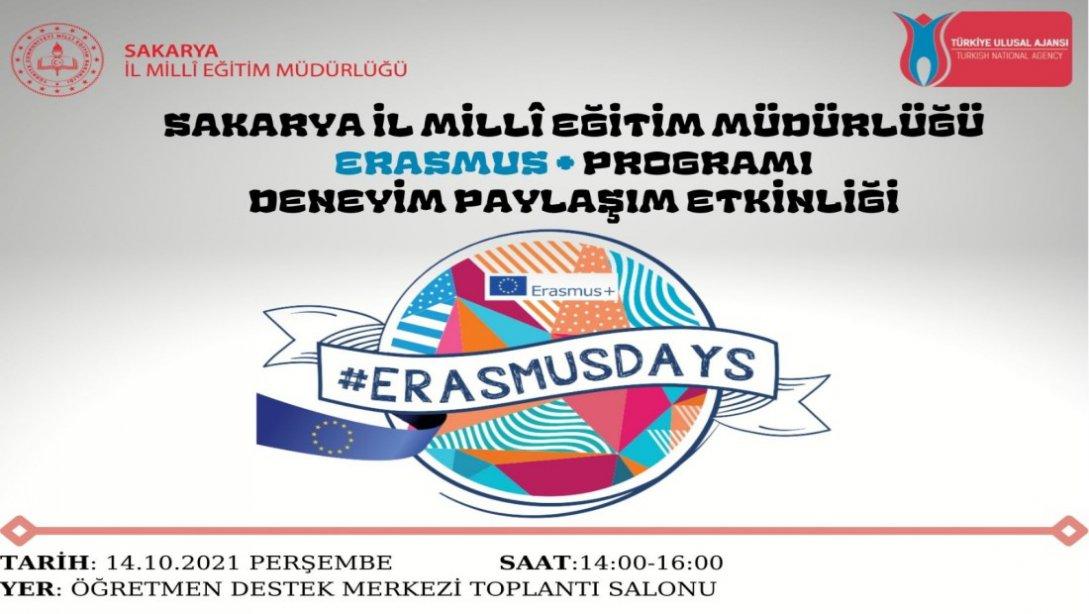 ERASMUSDAYS2021  Erasmus+ Programı Deneyim Paylaşımı Etkinliği
