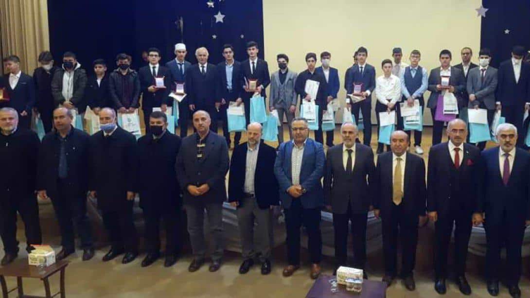 Genç Muhafızlar Hafızlık Yarışması ve Genç Bilaller Ezan Okuma Yarışması Yapıldı