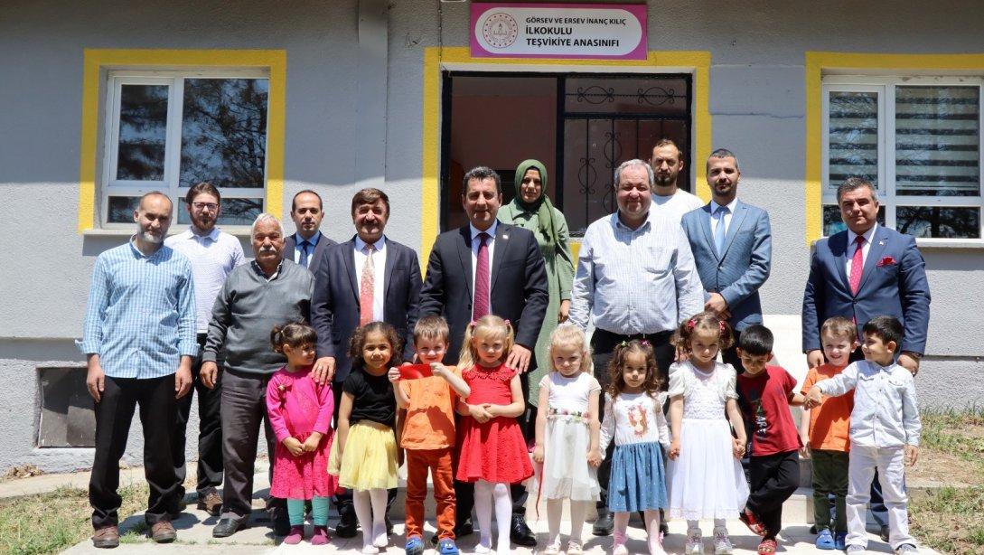 Teşvikiye Köyü Görsev ve Ersev İnanç Kılıç İlkokulu Ana Sınıfı Ziyareti
