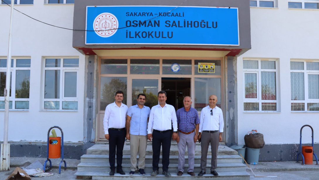 Temel Eğitimde 10 Bin Okul Projesi Kapsamında Bulunan Kocaali Osman Salihoğlu İlkokulu Ziyaret Edildi