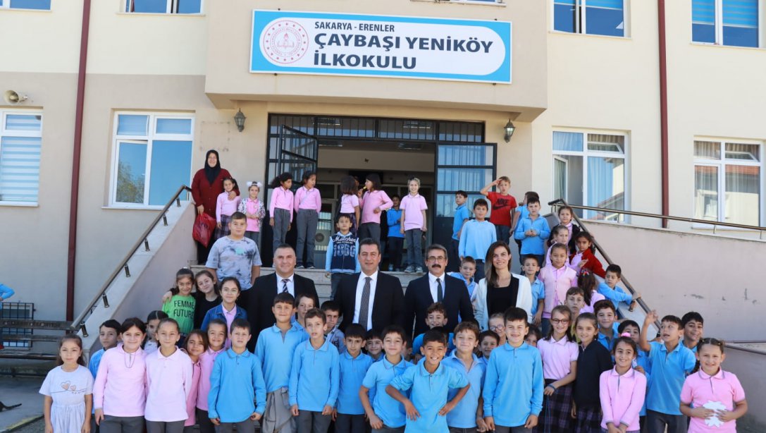 Çaybaşı Yeniköy İlkokulu Ziyaret Edildi 