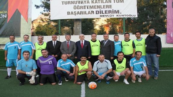 Öğretmenler Futbol Turnuvası Başladı