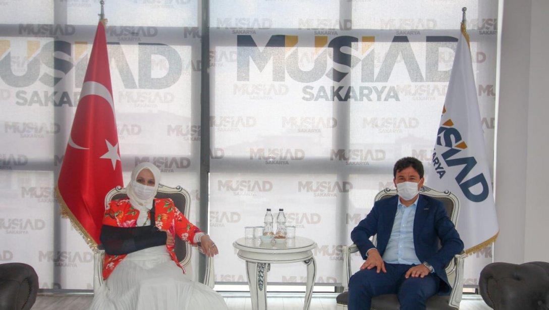 Durmuş'tan MÜSİAD Başkanı Filizfidanoğlu'na Ziyaret