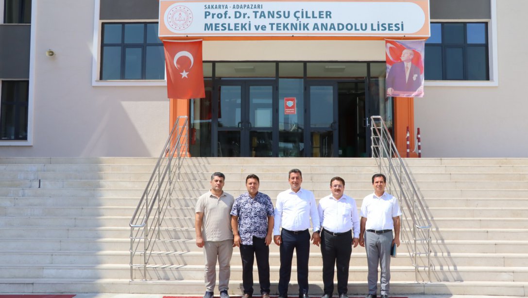 Adapazarı Prof. Dr. Tansu Çiller Mesleki ve Teknik Anadolu Lisesine Ziyaret