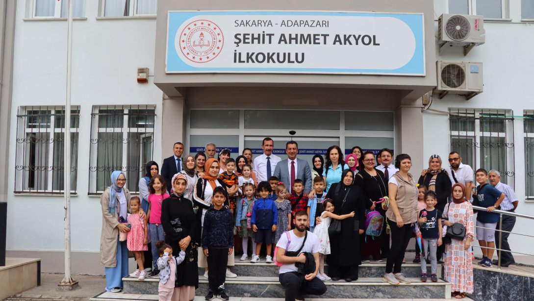 İl Millî Eğitim Müdürümüz Ebubekir Sıddık Savaşçı, Şehit Ahmet Akyol İlkokulu Öğretmenler Kurulu Toplantısına Katıldı
