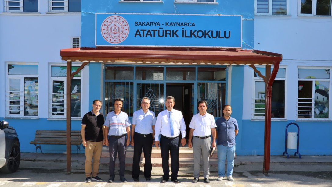 Temel Eğitimde 10 Bin Okul Projesi Kapsamında Bulunan Kaynarca Atatürk İlkokulu Ziyaret Edildi