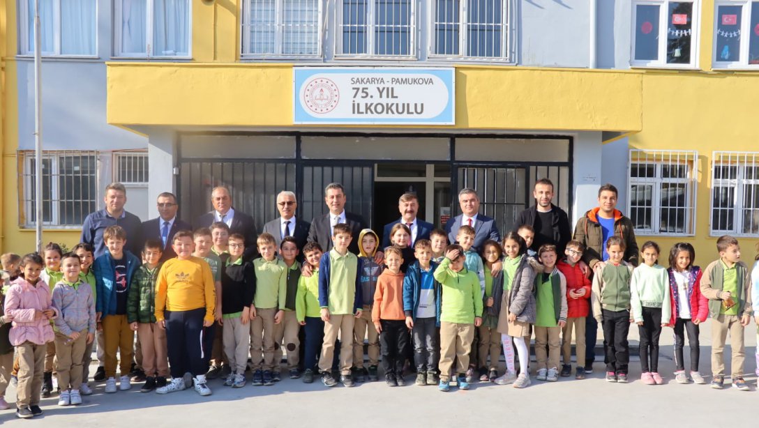 Pamukova 75. Yıl İlkokulu Ziyareti